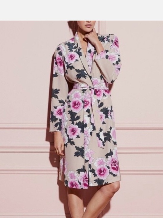 Fleur du Mal Other - Fleur du Mal x Cofeteur  Floral Silk Robe
